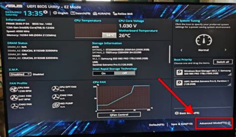 windows won't boot from nvme